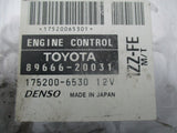 2000 Toyota Celica GT manual transmission engine computer ECU ECM 89666-20031