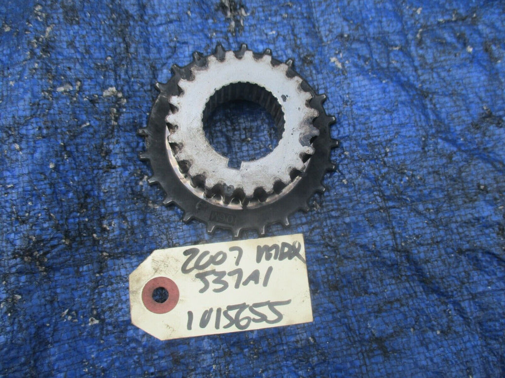 2007 Acura MDX J37A1 timing belt gear pulley OEM engine motor J37 06M crank