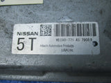 2008 Nissan Sentra MEC90-771 A1 engine computer ECU ECM EBX Module Hitachi 5T