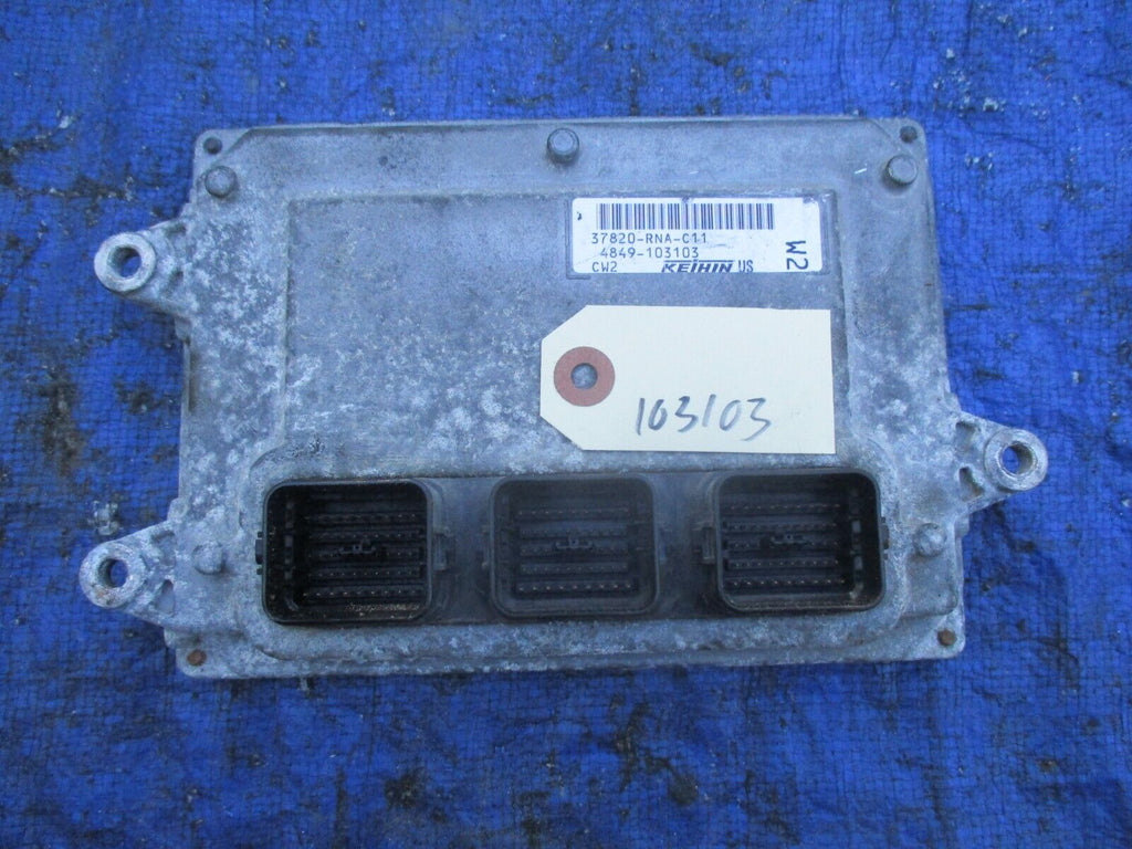 2007 Honda Civic engine computer ecu manual transmission 37820-RNA-C11 OEM 103