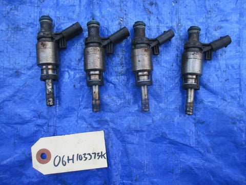 2012 Audi A4 2.0 turbo OEM fuel injectors set  06H906036E engine motor 2.0T 036E