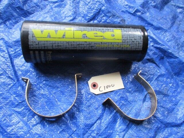 Wired HESC-1000 high energy storage capacitor 1 Farad 20VDC 95 degee made in USA