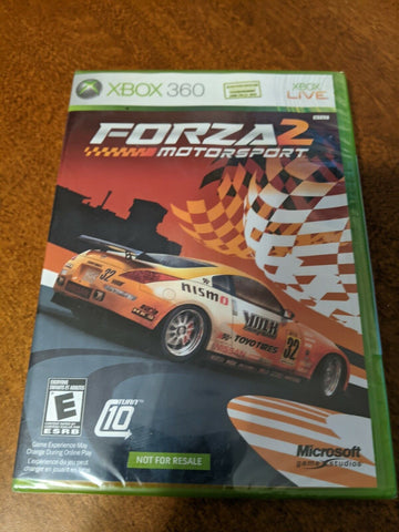 Microsoft Xbox 360 factory sealed Forza 2 motorsport game collector NTSC