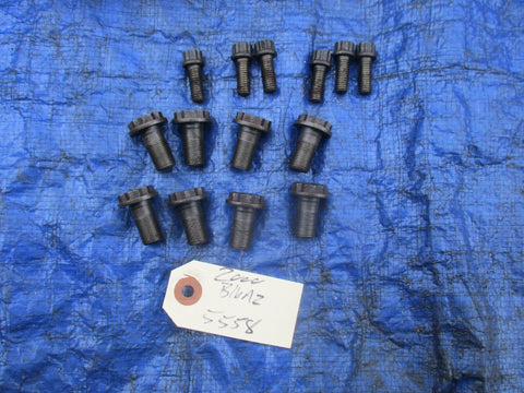 92-00 Honda Civic B16A2 flywheel bolts pressure plate bolts OEM B18C1 B18C B16