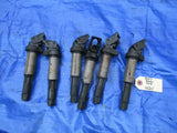 2003 BMW 328 ignition coil set Bosch 0 221 504 100 coil pack set of 6 OEM