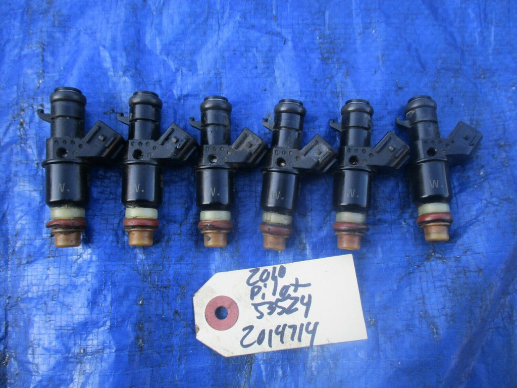 2010 Honda Pilot J35Z4 fuel injector set OEM RAF16 BBZW Engine motor W J35