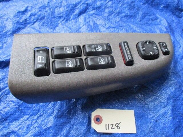 00-02 Chevy Suburban driver master power window switch OEM GMC grey LH