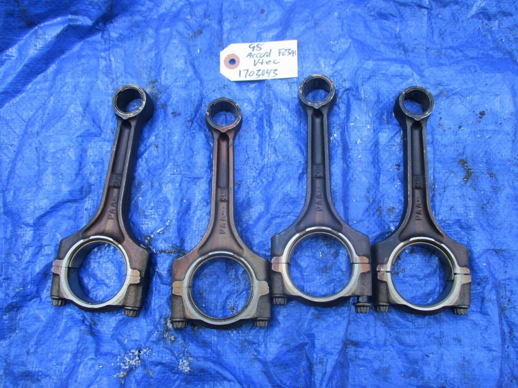 98-01 Honda Accord F23A1 connecting rods set PAA engine motor OEM VTEC 1703043