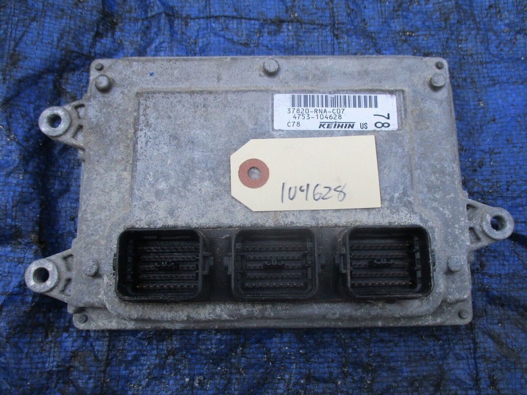 06-08 Honda Civic engine computer ecu manual transmission 37820-RNA-C07 OEM 89