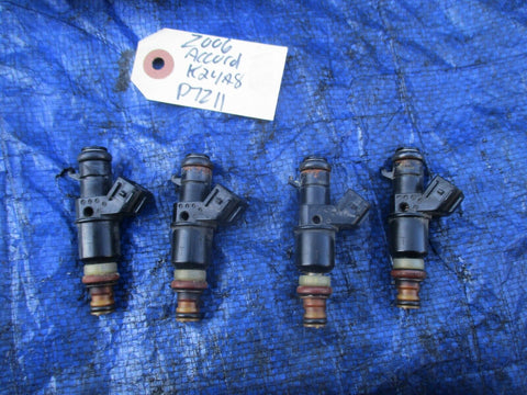 03-06 Honda Accord K24A4 fuel injector set engine motor OEM 16450-RAA-A01 K24 25