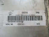 2007 Chevy Impala 3.5 engine computer ecu OEM 12612738 Delphi YPKA 12597121