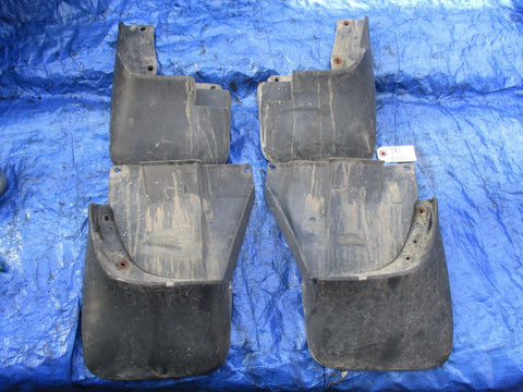 97-01 Honda CRV B20Z2 front and rear OEM mud flaps assembly set driver passenger