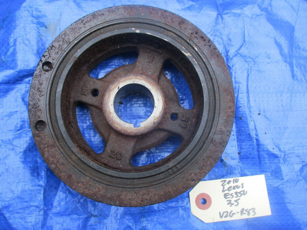 07-12 Lexus ES350 crankshaft pulley OEM harmonic balancer 3.5 engine motor crank