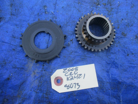 07-09 Honda CRV K24Z1 timing gear assembly fluctuation gear OEM engine motor 73