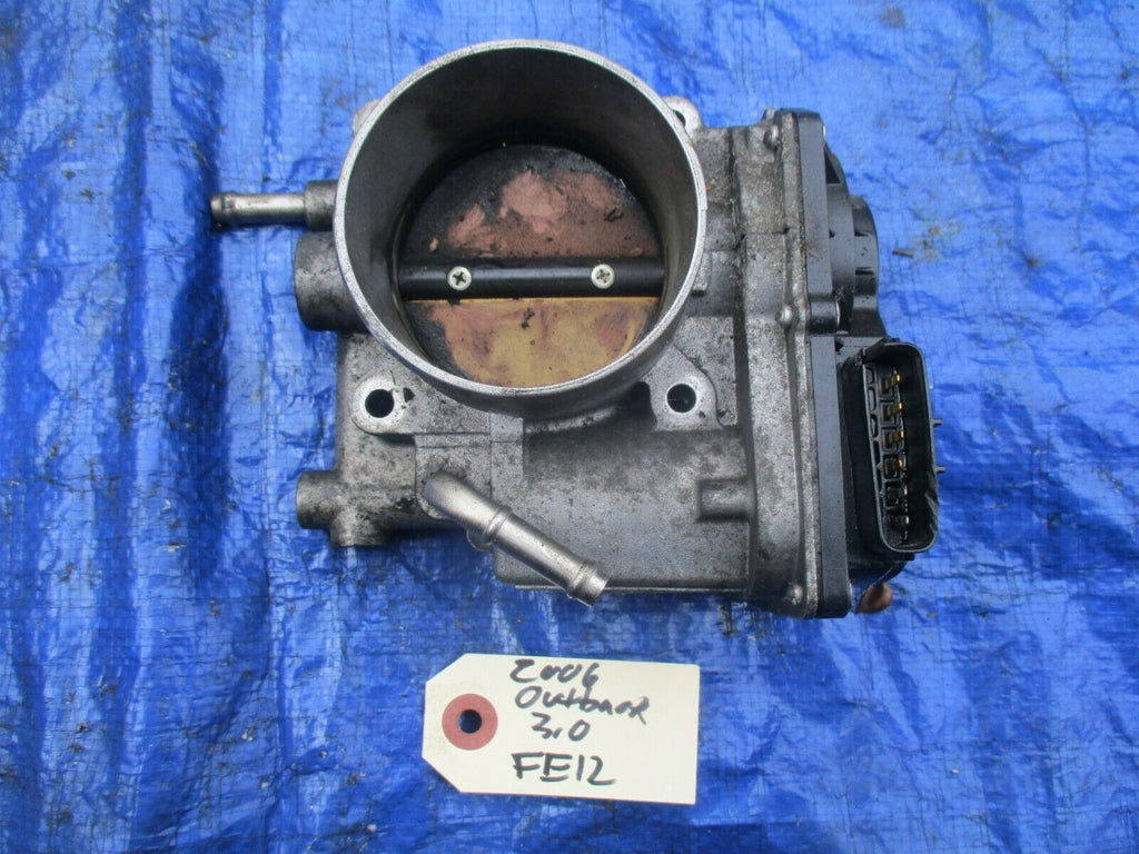 06 Subaru Outback 3.0 OEM throttle body assembly engine motor FE12