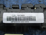 02-05 GMC Envoy master power window switch control 15079603 SLT model 891A