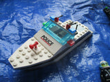 1993 Lego 6344 Police jet speed justice boat air plane vintage complete set