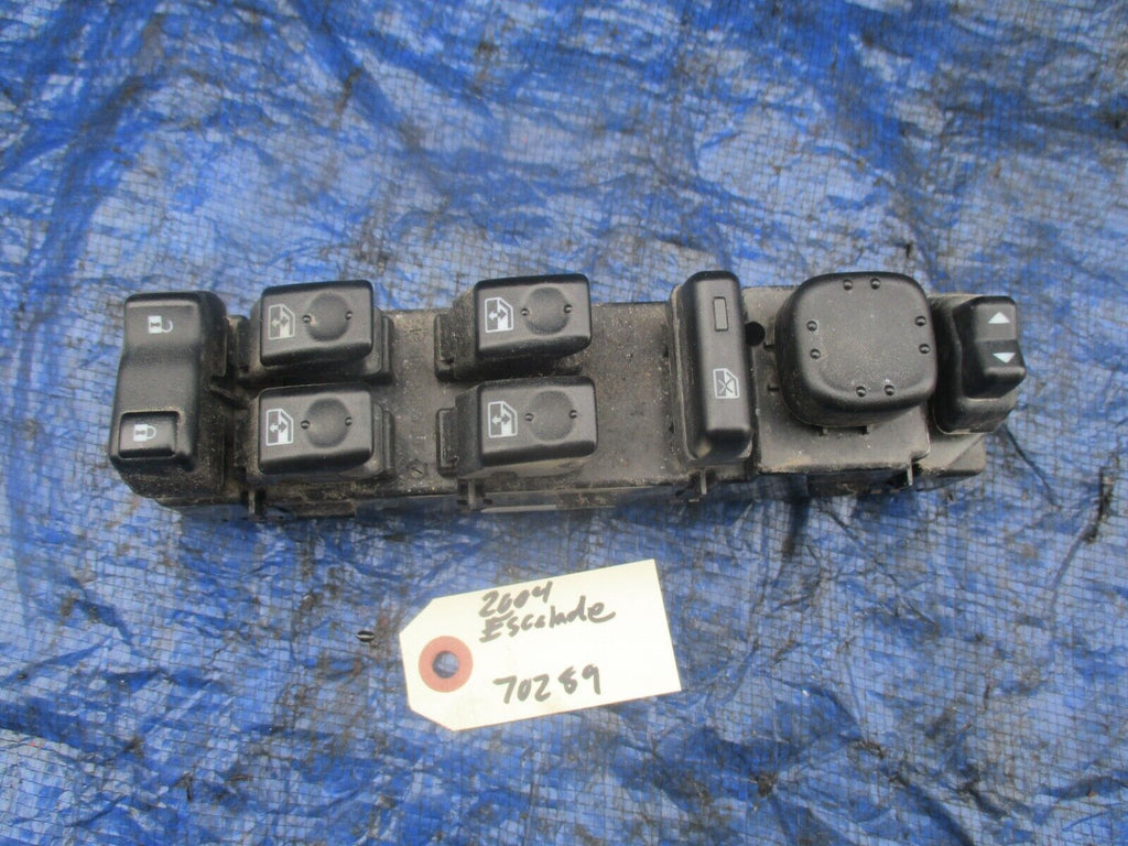 03-06 Cadillac Escalade driver master power window switch OEM GMC Avalanche 7028