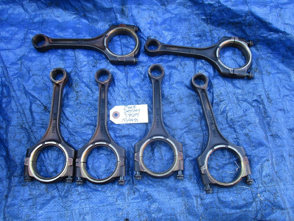 2002 Honda Odyssey J35A4 OEM connecting rods set P8F engine motor 1584939