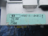 96-00 Honda Civic automatic instrument gauge cluster speedo 78100-S41-C300 KMH
