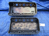 09-11 Acura TL J37A4 engine valve cover assembly set front and rear OEM R70