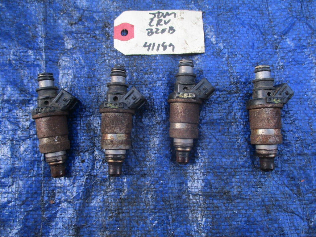 97-98 Honda CRV B20B4 fuel injectors set assembly B20B OEM engine motor B20 466