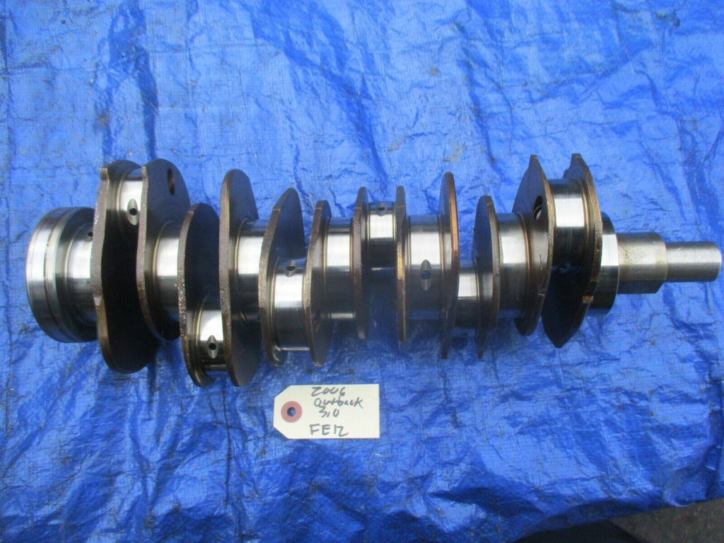 06 Subaru Outback 3.0 engine crankshaft OEM motor 196052 crank assembly FE12