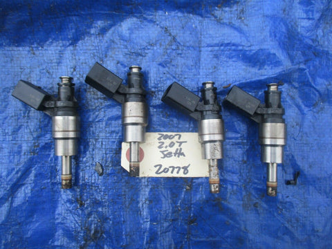 2007 Volkswagen Jetta 2.0 turbo fuel injector set OEM engine 0 261 500 020 