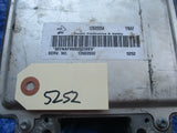 2006 Pontiac G6 engine computer ECM ECU OEM 12605554 Delphi YNAF