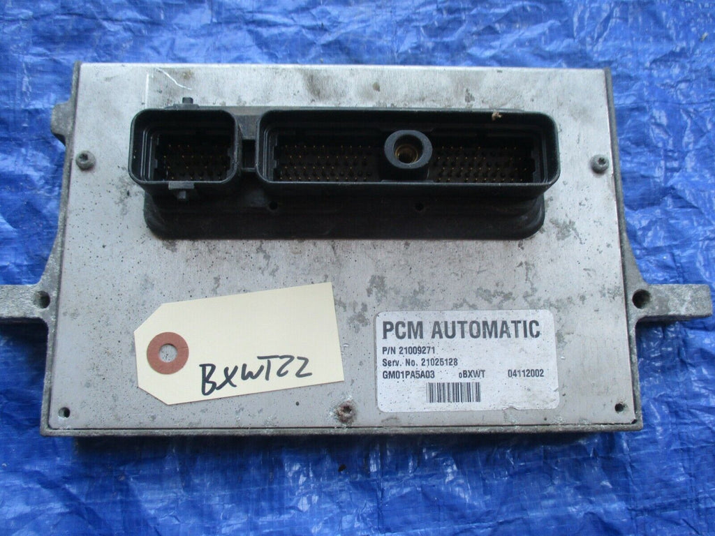 2002 Saturn SL2 1.9 computer ECM ECU OEM 21009271 BXWT 21025128