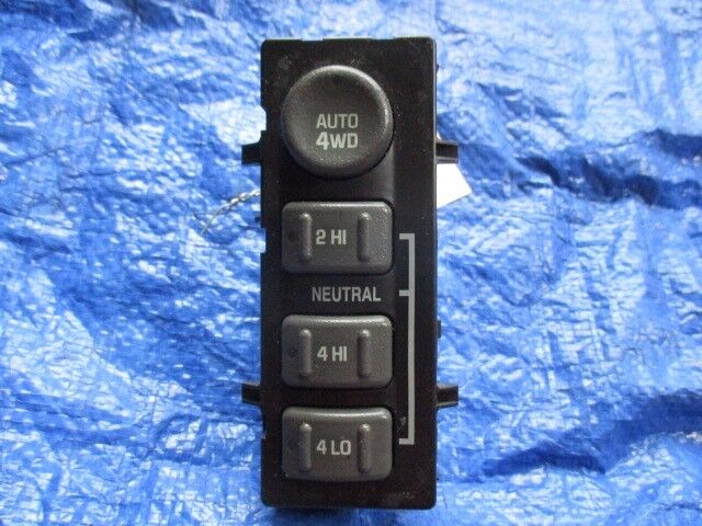 00-02 Chevy Silverado 4X4 push button switch assembly GMC Sierra OEM 15709327