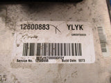 2005 Chevy Cobalt engine computer ecu ecm 12600883 OEM YLYK 