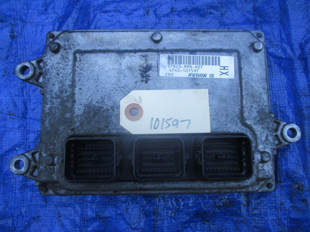 2010 Honda Civic Si manual K20Z3 engine computer 37820-RRB-A07 ECU ECM OEM K20Z 