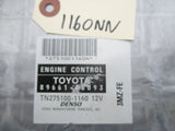 2004 Toyota Sienna 3.3 engine computer 89661-08093 ECU ECM TN275100-1160 PCM