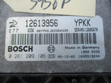 2007 Cadillac SRX 3.6 engine computer ECM 12613956 ECU 0261209106 OEM YPKK