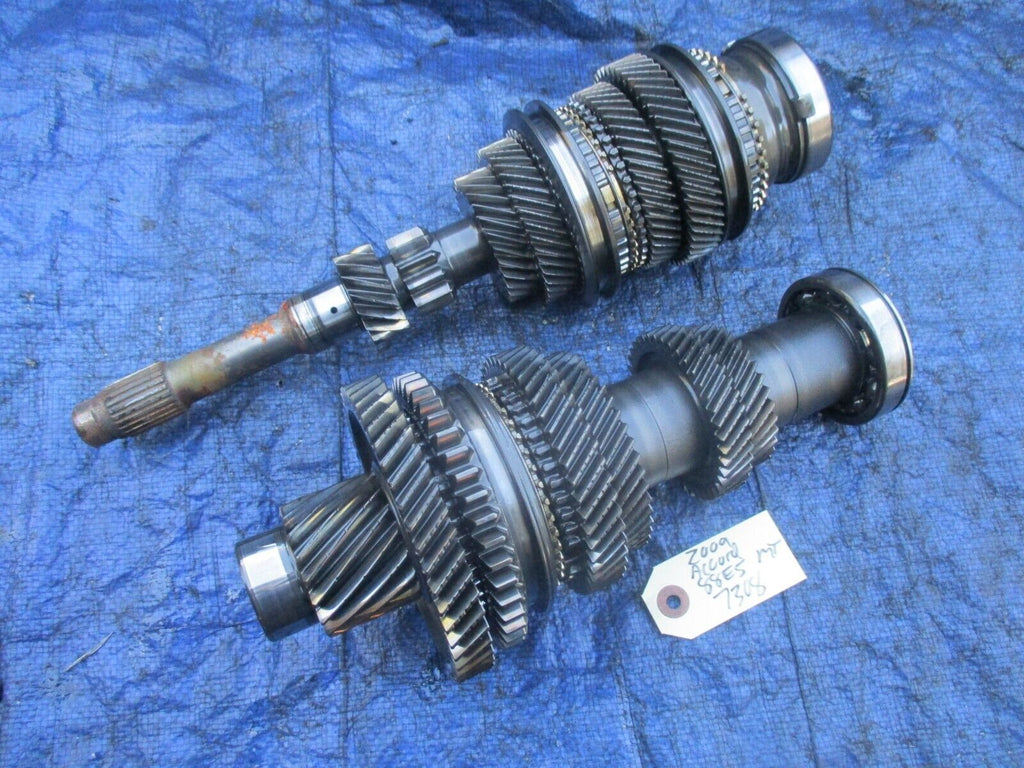 2009 Honda Accord K24A8 manual transmission gear set OEM 88E5 5 speed K24 7308