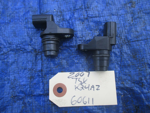 04-08 Acura TSX K24A2 k24 camshaft position sensor cam pair set OEM 60611