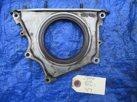 94-01 Acura Integra B18C1 engine rear main seal cover OEM motor cover B16 B18 14