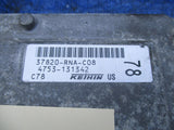 06-08 Honda Civic engine computer ecu manual transmission 37820-RNA-C08 OEM 42