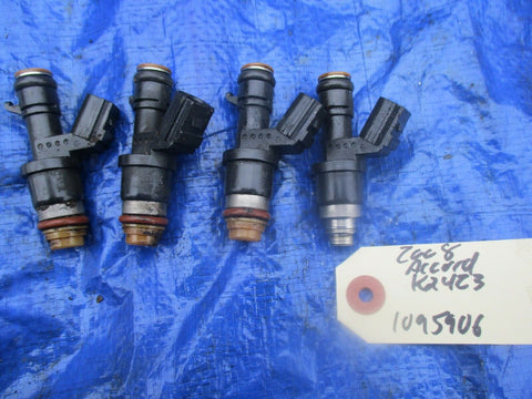 08-12 Honda Accord K24Z3 fuel injector set K24 engine motor OEM K24Z ZSSA