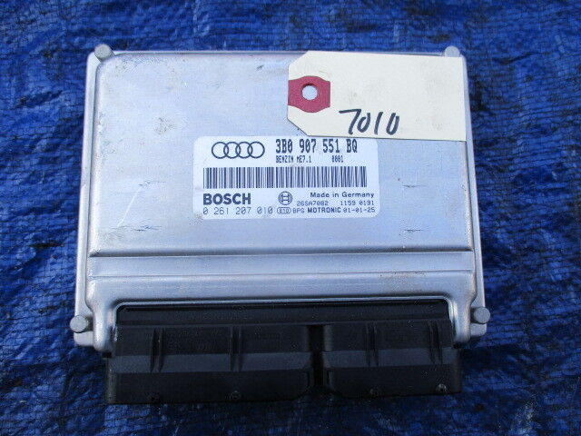 2001 Audi A4 engine computer ecu OEM 3B0 907 551 BQ 0 261 207 010 BOSCH