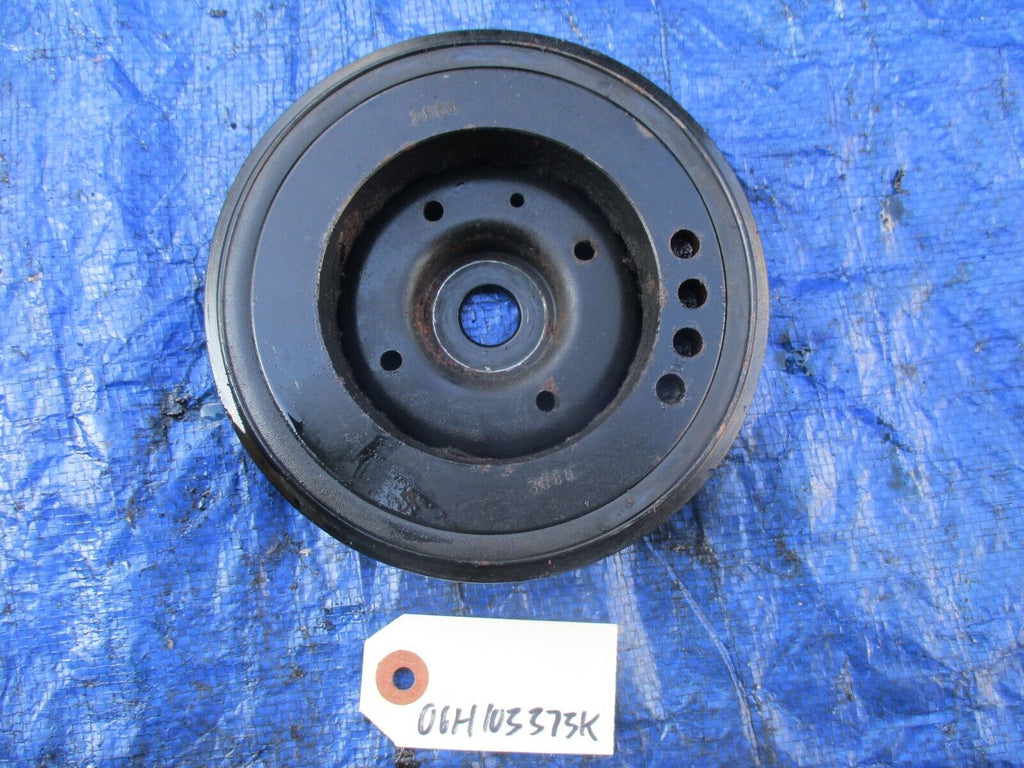 2009 Volkswagen Jetta 2.0 crankshaft pulley harmonic balancer motor OEM 06H10524