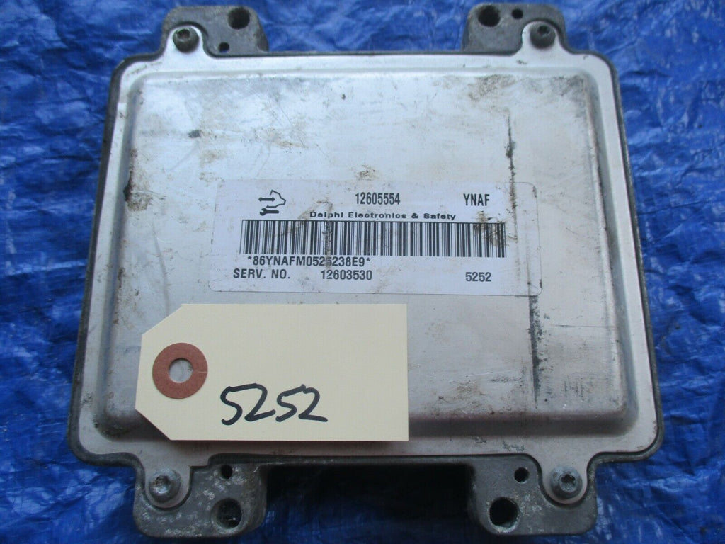 2006 Pontiac G6 engine computer ECM ECU OEM 12605554 Delphi YNAF