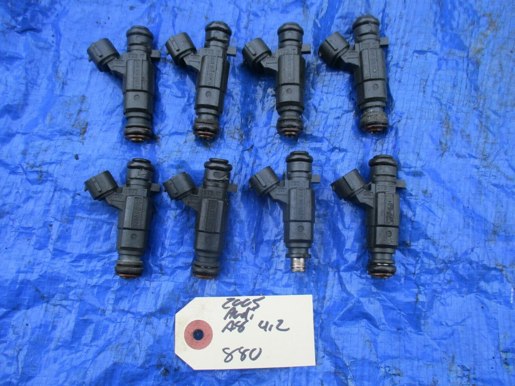 2005 Audi A8 4.2 fuel injector assembly set OEM engine motor 280156180 079133551