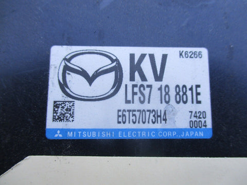 2007 Mazda 3 auto transmission 2.0 engine computer ECM LFS718881E KV ECU 181841