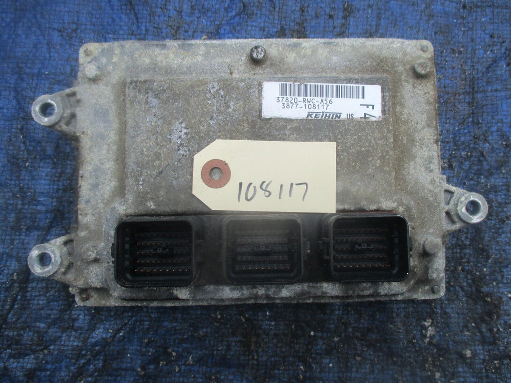 2008 Acura RDX 2.3 engine computer ECM 37820-RWC-A56 ECU OEM 108117 turbo