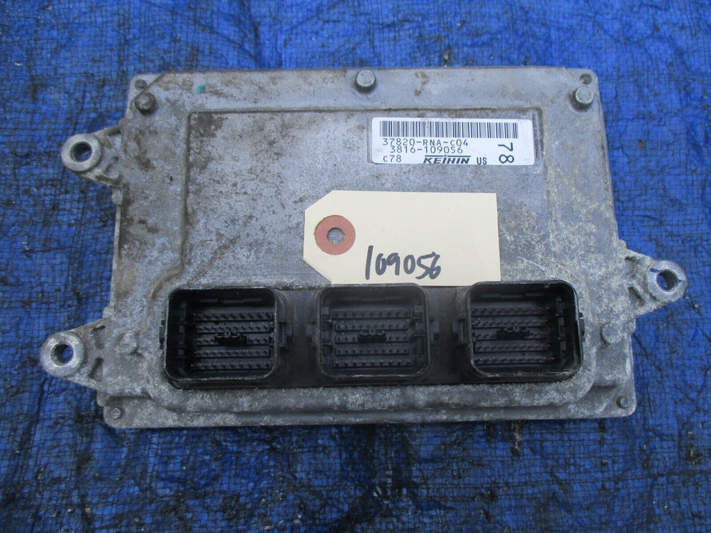 06-08 Honda Civic engine computer ecu manual transmission 37820-RNA-C04 OEM 56