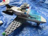 1993 Lego 6344 Police jet speed justice boat air plane vintage complete set