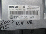 2003 BMW 745i 4.4 V8 engine computer ECM ECU OEM 0 261 209 002 BOSCH 7 523 523