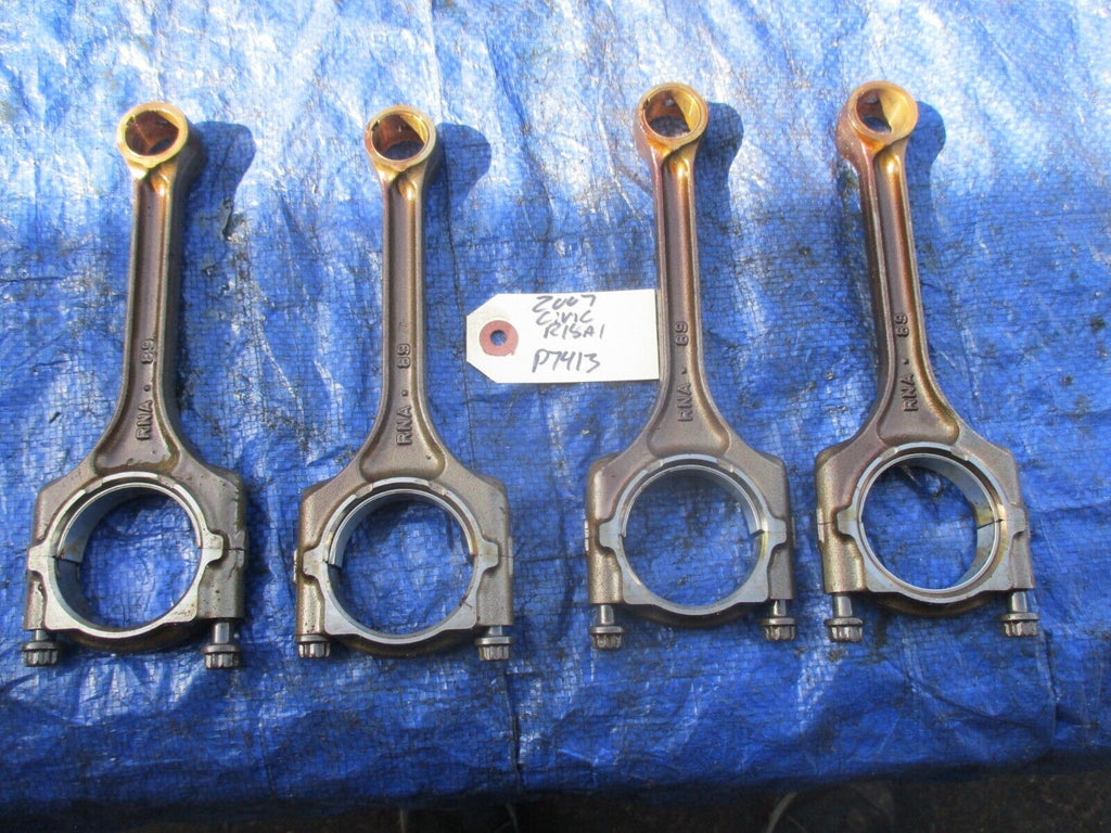 06-09 Honda Civic R18A1 VTEC OEM connecting rods set engine motor R18 RNA P7413